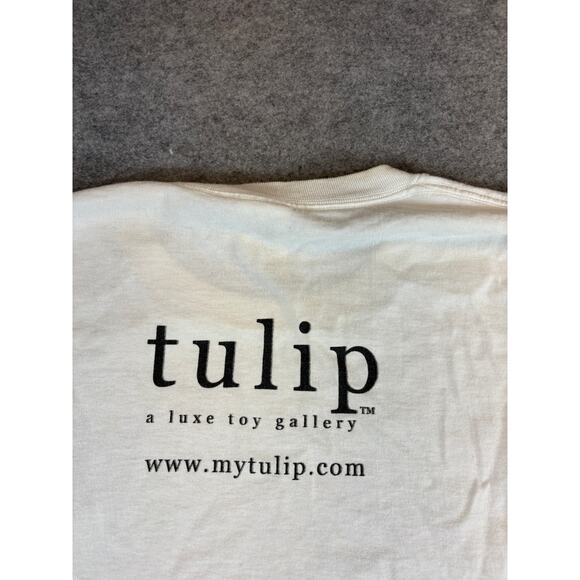 Vintage Tulip Luxe Toy Gallery Shirt Mens Medium Chiacgo Funny Provactive - Picture 5 of 7